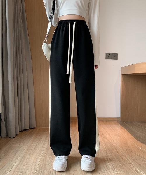 Miniministore(ミニミニストア)の「スウェットパンツ レディース 2本ライン(スウェットパンツ・レディース・ブラック・FREE)」の21枚目の写真