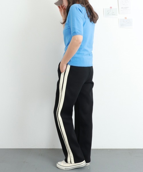 Miniministore(ミニミニストア)の「スウェットパンツ レディース 2本ライン(スウェットパンツ・レディース・ブラック・FREE)」の3枚目の写真