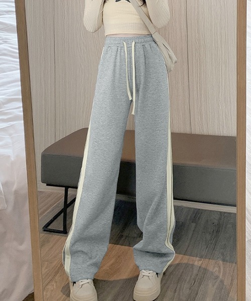 Miniministore(ミニミニストア)の「スウェットパンツ レディース 2本ライン(スウェットパンツ・レディース・ブラック・FREE)」の8枚目の写真