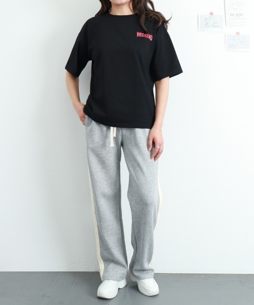 Miniministore(ミニミニストア)の「スウェットパンツ レディース 2本ライン(スウェットパンツ・レディース・ブラック・FREE)」の14枚目の写真