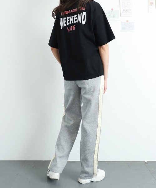 Miniministore(ミニミニストア)の「スウェットパンツ レディース 2本ライン(スウェットパンツ・レディース・ブラック・FREE)」の16枚目の写真