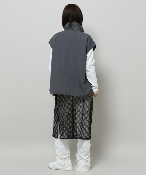 3.3 Field Trip （3.3フィールドトリップ）の「3.3 Field Trip／レースレイヤードスカート ド 2121781（スカート・レディース・アイボリー/ライトブルー/ブラック・FREE）」の18枚目の写真