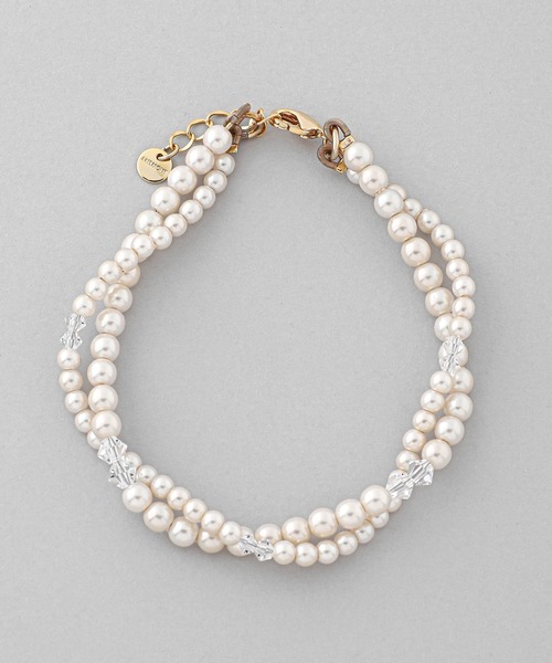 ANEMONE（アネモネ）の「ツイストパールブレスレット（ブレスレット・レディース・アイボリー・FREE）」の2枚目の写真