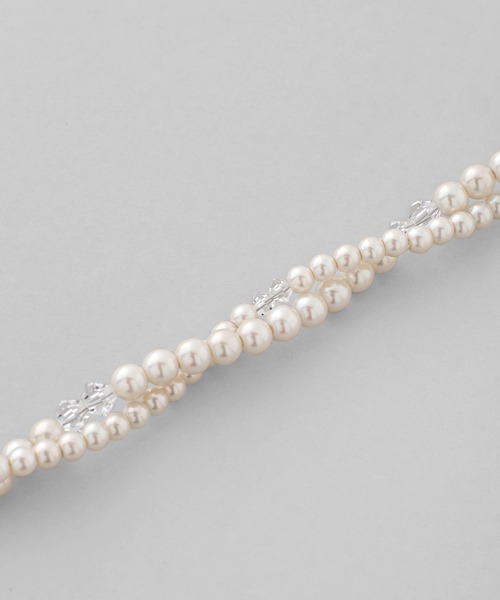ANEMONE（アネモネ）の「ツイストパールブレスレット（ブレスレット・レディース・アイボリー・FREE）」の3枚目の写真