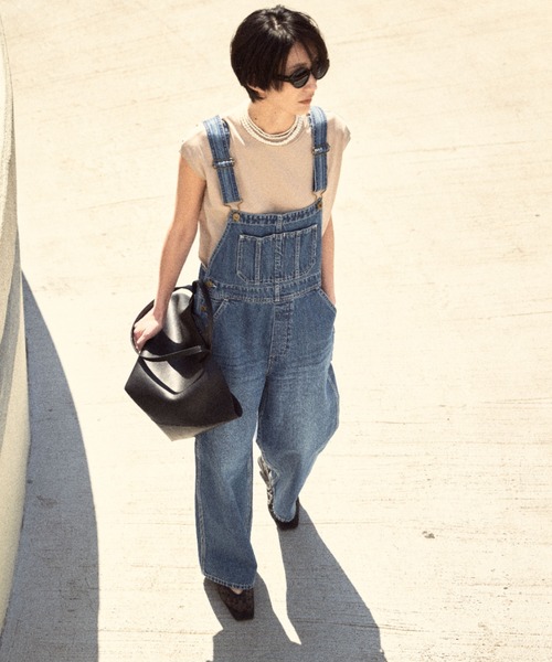 Mila Owen（ミラオーウェン）の「ハイラインフレンチスリーブカットトップス【手洗い可能】（Tシャツ/カットソー・レディース・ミント/ベージュ/ブラック/ホワイト・1/0）」の3枚目の写真