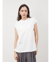 ハイラインフレンチスリーブカットトップス【手洗い可能】