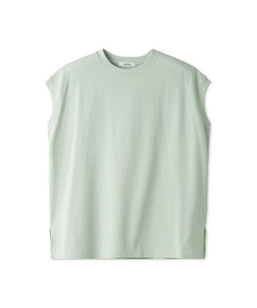 Mila Owen（ミラオーウェン）の「ハイラインフレンチスリーブカットトップス【手洗い可能】（Tシャツ/カットソー・レディース・ミント/ベージュ/ブラック/ホワイト・1/0）」の10枚目の写真