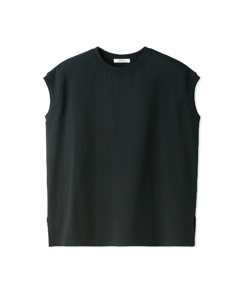 Mila Owen（ミラオーウェン）の「ハイラインフレンチスリーブカットトップス【手洗い可能】（Tシャツ/カットソー・レディース・ミント/ベージュ/ブラック/ホワイト・1/0）」の8枚目の写真