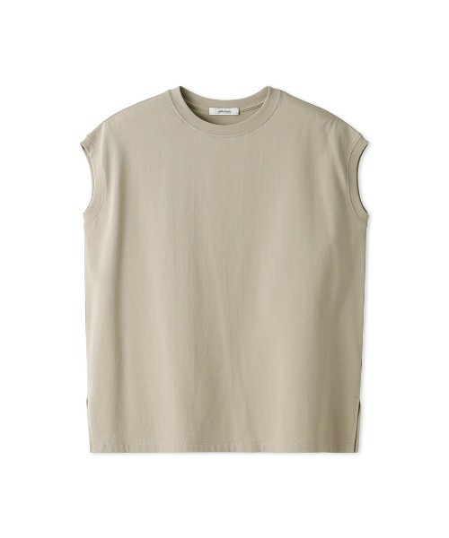 Mila Owen（ミラオーウェン）の「ハイラインフレンチスリーブカットトップス【手洗い可能】（Tシャツ/カットソー・レディース・ミント/ベージュ/ブラック/ホワイト・1/0）」の9枚目の写真