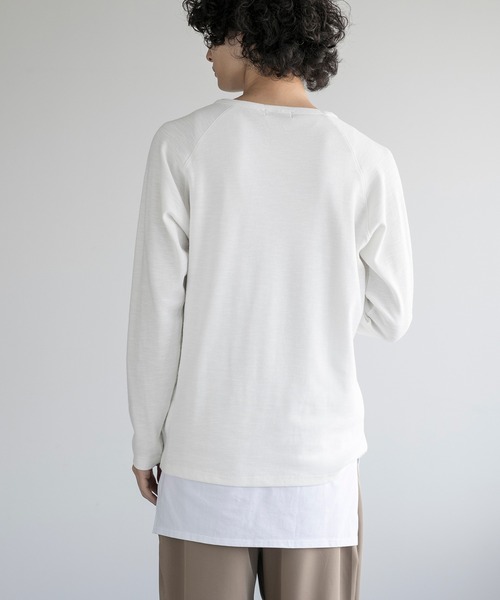 aimoha(アイモハ)の「aimoha men ESSENTIAL COTTON SWEATER(スウェット・メンズ・ブラック/ダークグレー/ネイビー/ホワイト・LARGE/X-LARGE/XX-LARGE/XXX-LARGE)」の12枚目の写真
