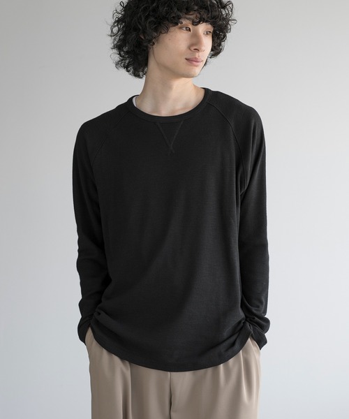 aimoha(アイモハ)の「aimoha men ESSENTIAL COTTON SWEATER(スウェット・メンズ・ブラック/ダークグレー/ネイビー/ホワイト・LARGE/X-LARGE/XX-LARGE/XXX-LARGE)」の13枚目の写真