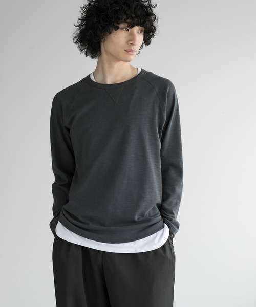 aimoha(アイモハ)の「aimoha men ESSENTIAL COTTON SWEATER(スウェット・メンズ・ブラック/ダークグレー/ネイビー/ホワイト・LARGE/X-LARGE/XX-LARGE/XXX-LARGE)」の18枚目の写真