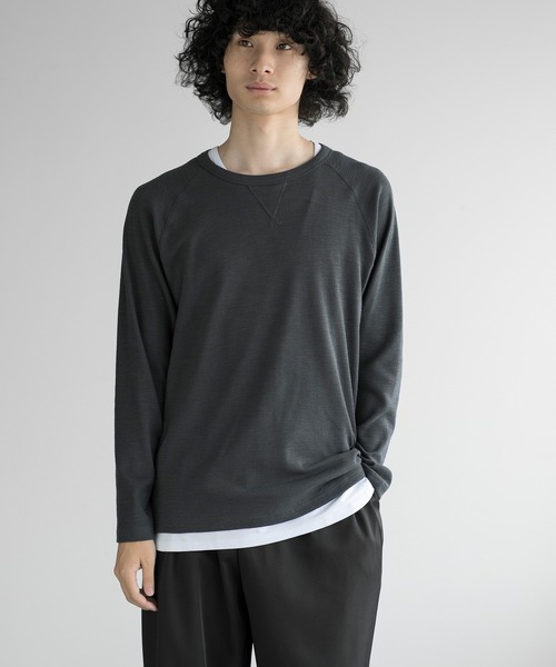aimoha(アイモハ)の「aimoha men ESSENTIAL COTTON SWEATER(スウェット・メンズ・ブラック/ダークグレー/ネイビー/ホワイト・LARGE/X-LARGE/XX-LARGE/XXX-LARGE)」の21枚目の写真