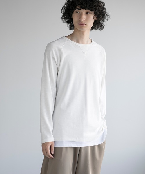 aimoha(アイモハ)の「aimoha men ESSENTIAL COTTON SWEATER(スウェット・メンズ・ブラック/ダークグレー/ネイビー/ホワイト・LARGE/X-LARGE/XX-LARGE/XXX-LARGE)」の22枚目の写真