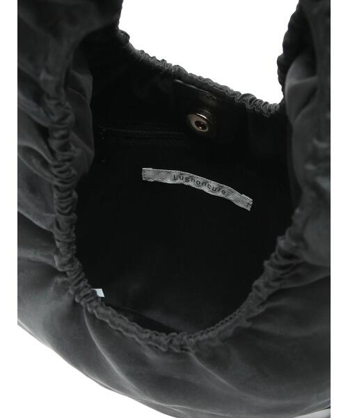 Lugnoncure（ルノンキュール）の「ギャザーマルシェバッグ（ハンドバッグ・レディース・シルバー/ブラック・F）」の11枚目の写真