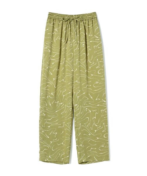 STRATA（エストラータ）の「マーブルドロストパンツ（その他パンツ・レディース・ブラック/パープル/グリーン・ONE SIZE）」の9枚目の写真