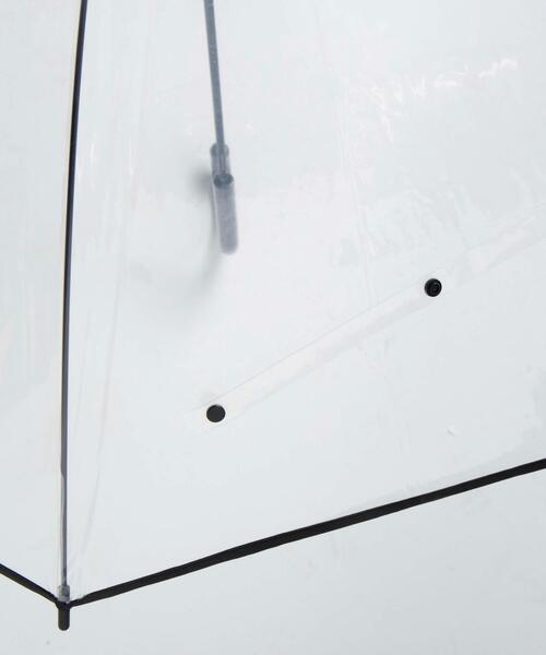 WEGO（ウィゴー）の「WEGO/カラーグラスファイバー傘（長傘・レディース・ブラック・FREE）」の3枚目の写真