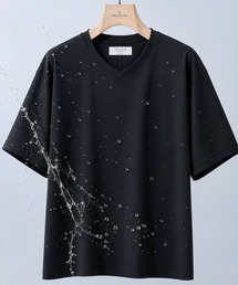 【THE TOKYO/ザトウキョウ】もう汗(焦)らない汗染み,汚れ抑制/ソロテックスショートスリーブVネックTシャツ