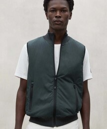 FRESNO ニットコンビ ベスト/ FRESNO KNITTED VEST MAN