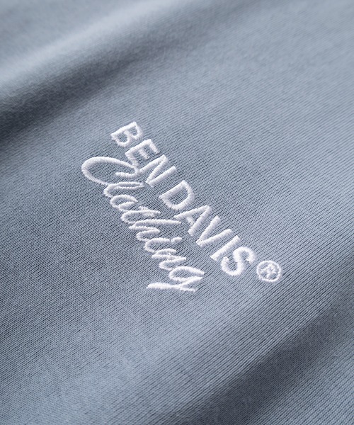 BEN DAVIS(ベンデイビス)の「【BEN DAVIS/ベンデイビス】ブランドネーム&ミニロゴ スリーポイント刺繍デザイン ビッグシルエット 半袖Tシャツ/ オーバーサイズ(Tシャツ/カットソー・メンズ・ホワイト/ブラック/ブルーグレー/オフホワイト・M/L/XL)」の8枚目の写真