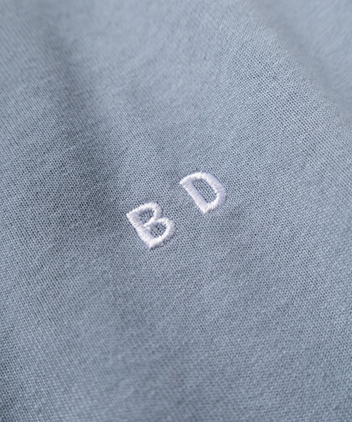 BEN DAVIS(ベンデイビス)の「【BEN DAVIS/ベンデイビス】ブランドネーム&ミニロゴ スリーポイント刺繍デザイン ビッグシルエット 半袖Tシャツ/ オーバーサイズ(Tシャツ/カットソー・メンズ・ホワイト/ブラック/ブルーグレー/オフホワイト・M/L/XL)」の9枚目の写真