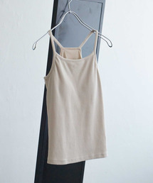 VENCEEXCHANGE | テレコカップ付きキャミソール(タンクトップ)