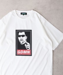 ARISTRIST（アリストトリスト）の「ARISTRIST プロレスラー蝶野 プリントTEEシャツ（Tシャツ/カットソー）」