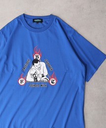 ARISTRIST（アリストトリスト）の「ARISTRIST プロレスラー蝶野 プリントTEEシャツ（Tシャツ/カットソー）」