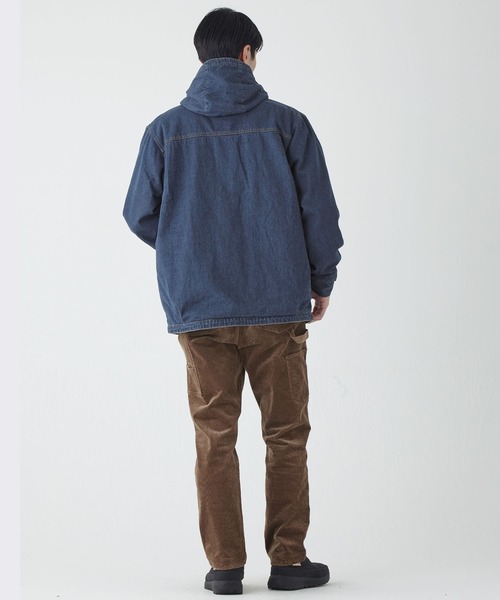 KRIFF MAYER（クリフメイヤー）の「デニムマウンテンジャケット（デニムジャケット・メンズ・ダークブルー/ライトブルー/チャコール・LARGE/MEDIUM/X-LARGE）」の7枚目の写真