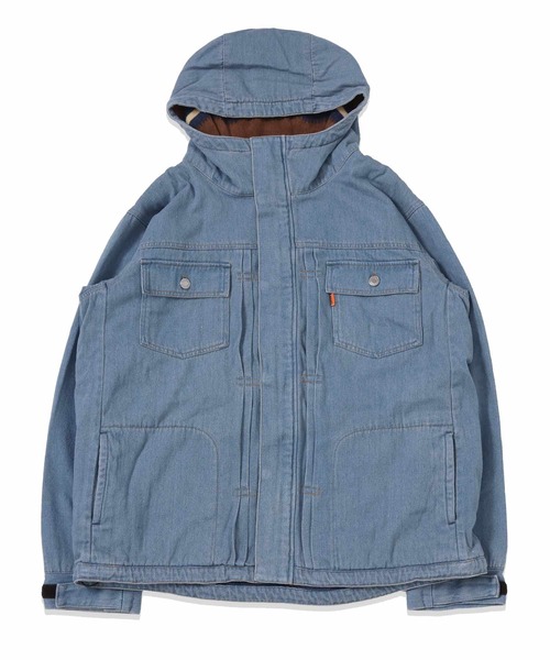 KRIFF MAYER（クリフメイヤー）の「デニムマウンテンジャケット（デニムジャケット・メンズ・ダークブルー/ライトブルー/チャコール・LARGE/MEDIUM/X-LARGE）」の12枚目の写真