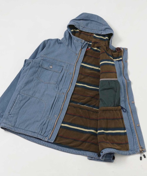 KRIFF MAYER（クリフメイヤー）の「デニムマウンテンジャケット（デニムジャケット・メンズ・ダークブルー/ライトブルー/チャコール・LARGE/MEDIUM/X-LARGE）」の14枚目の写真