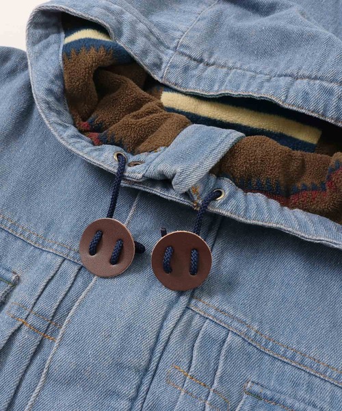 KRIFF MAYER（クリフメイヤー）の「デニムマウンテンジャケット（デニムジャケット・メンズ・ダークブルー/ライトブルー/チャコール・LARGE/MEDIUM/X-LARGE）」の20枚目の写真