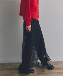 N.(N. Natural Beauty Basic) | ◆シアースパンコールレースラップスカート(スカート)