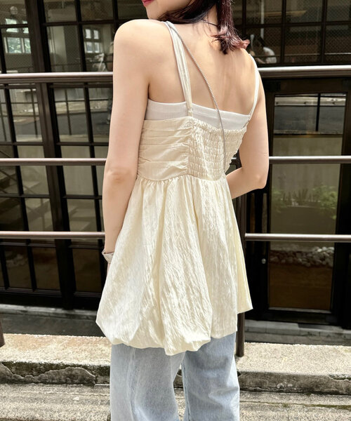 mystic（ミスティック）の「【3色展開】ビスチェキャミボレロSET