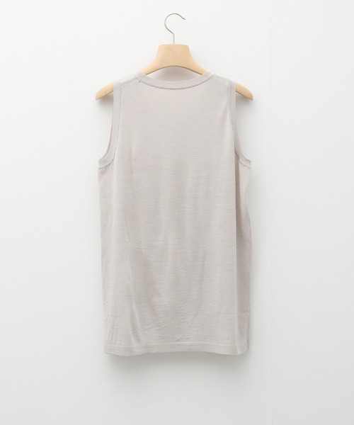 EDIFICE（エディフィス）の「シルク タンクトップ（タンクトップ・メンズ・レッド/グレー/ブラック・LARGE/MEDIUM）」の7枚目の写真