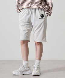 ミニ裏毛 プリント ハーフパンツ