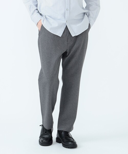 BEAMS HEART(ビームスハート)の「メランジツイル テーパード パンツ(その他パンツ・メンズ・ブラック/グレー/ネイビー・XL/L/M/S)」の8枚目の写真