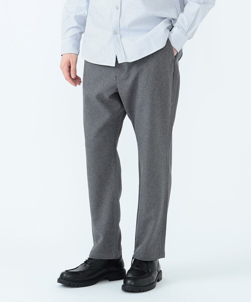 BEAMS HEART(ビームスハート)の「メランジツイル テーパード パンツ(その他パンツ・メンズ・ブラック/グレー/ネイビー・XL/L/M/S)」の9枚目の写真