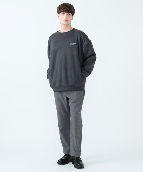 BEAMS HEART(ビームスハート)の「メランジツイル テーパード パンツ(その他パンツ・メンズ・ブラック/グレー/ネイビー・XL/L/M/S)」の11枚目の写真