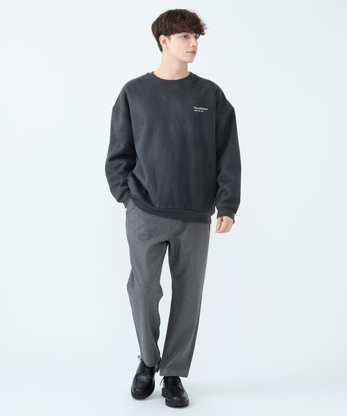 BEAMS HEART(ビームスハート)の「メランジツイル テーパード パンツ(その他パンツ・メンズ・ブラック/グレー/ネイビー・XL/L/M/S)」の12枚目の写真