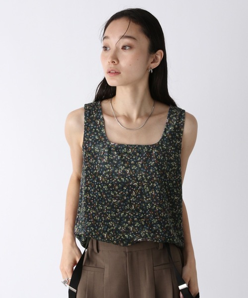 JEANASIS（ジーナシス）の「ショルダースナップベロアタンク/142595（タンクトップ・レディース・ネイビー/ブラウン/ブルー/ブラウン系その他/グレー系その他・FREE）」の20枚目の写真