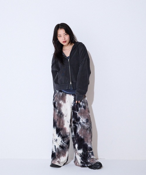 JEANASIS（ジーナシス）の「ショルダースナップベロアタンク/142595（タンクトップ・レディース・ネイビー/ブラウン/ブルー/ブラウン系その他/グレー系その他・FREE）」の6枚目の写真