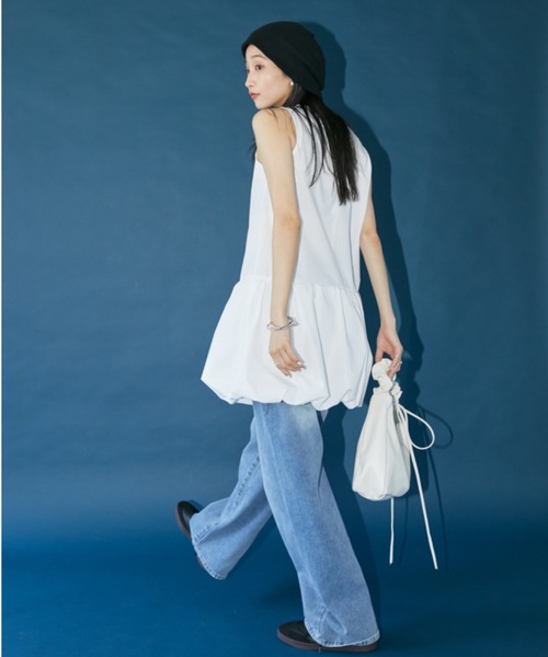 DRWCYS(ドロシーズ)の「ストレートワイドデニムパンツ(デニムパンツ・レディース・ブルー・MEDIUM/SMALL)」の19枚目の写真