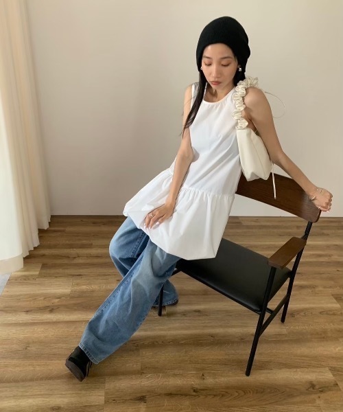 DRWCYS(ドロシーズ)の「ストレートワイドデニムパンツ(デニムパンツ・レディース・ブルー・MEDIUM/SMALL)」の16枚目の写真