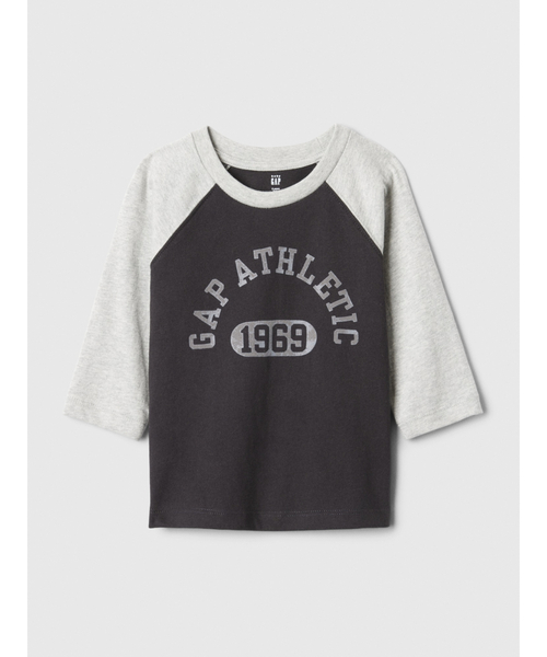 セール】babyGap GAP ATHLETICロゴ ラグランTシャツ（Tシャツ