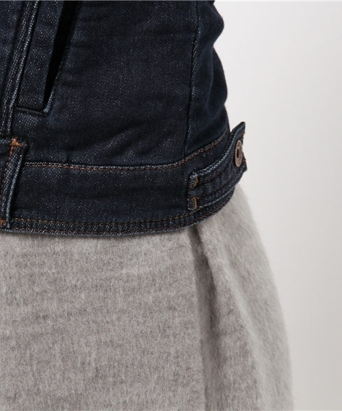 YANUK(ヤヌーク)の「YANUKデニムジャケット(デニムジャケット・レディース・インディゴブルー・X-SMALL/SMALL)」の8枚目の写真