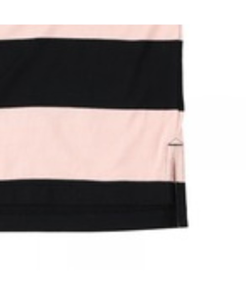 NEXUSVII(ネクサスセブン)の「FAT BORDER TEE(Tシャツ/カットソー・メンズ・ブラック×ピンク/ネイビー系・MEDIUM/LARGE)」の4枚目の写真