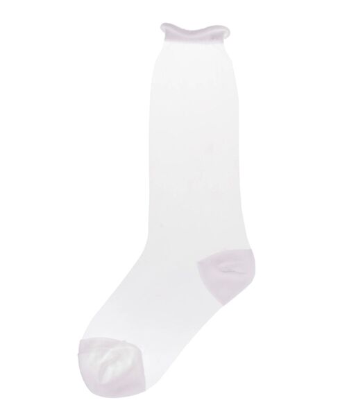 EATME（イートミー）の「シアーソックス（ソックス/靴下・レディース・ブラック/オフホワイト・FREE）」の8枚目の写真