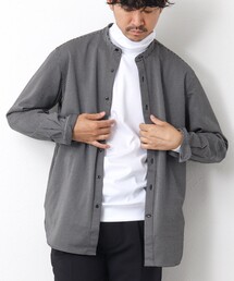 NOLLEY’S | ハイゲージ イージーバンドカラーシャツ(シャツ/ブラウス)