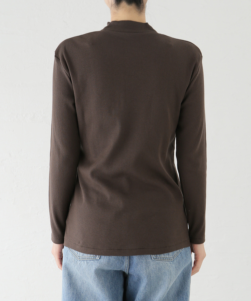 【セール】テレコチョーカープルオーバー(Tシャツ/カットソー)|journal standard L'essage(ジャーナルスタンダードレサージュ) 【セール】テレコチョーカープルオーバー(Tシャツ/カットソー)|journal standard L'essage(ジャーナルスタンダードレサージュ)